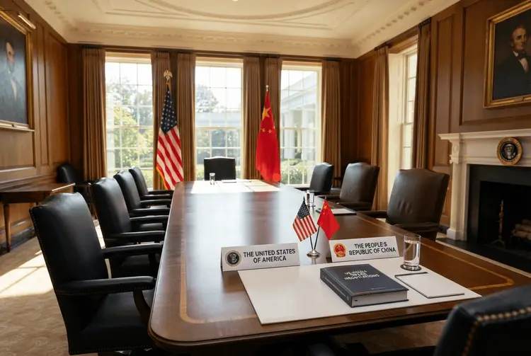 Mais-Futures fallen vor Trump-Xi-Gesprächen im Weißen Haus