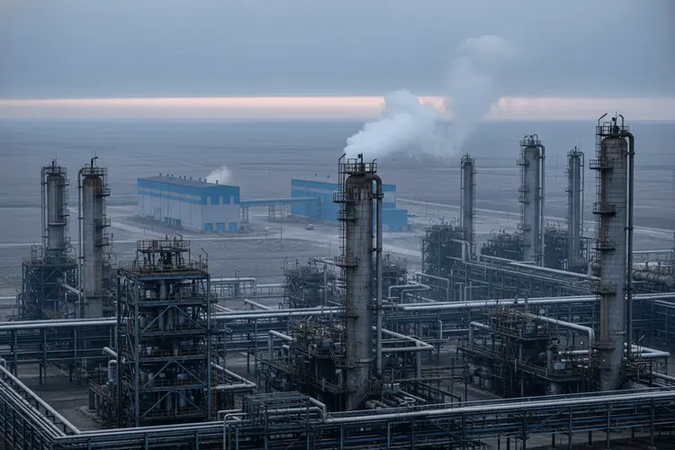 Kasachstans Tengiz-Ölfeld: Produktion erst bei 46% - Experten zweifeln an schneller Erholung