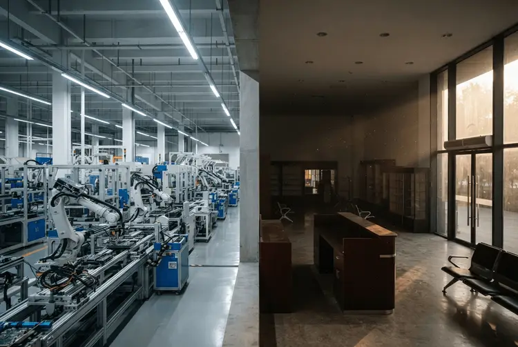 Chinas Industrie erholt sich leicht – Dienstleistungen bleiben schwach