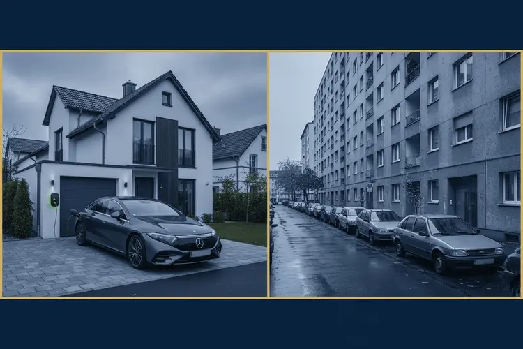 E-Mobilität: Warum Immobilienbesitzer deutlich häufiger elektrisch fahren