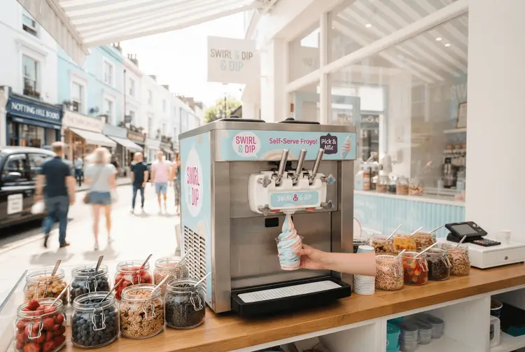 Froyo-Comeback in London: Bis zu 12 Pfund pro Becher