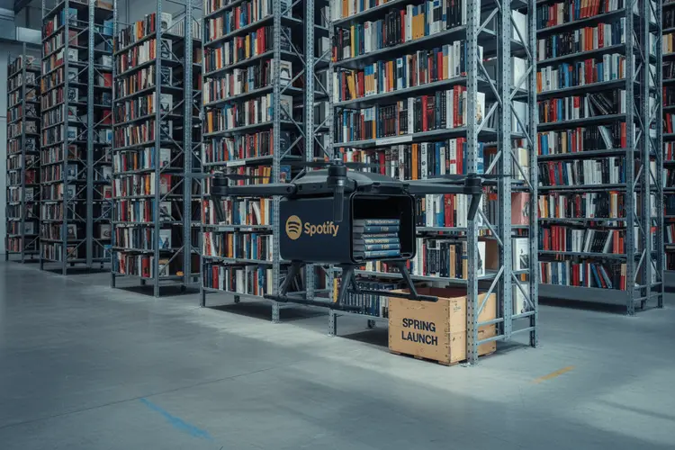 Spotify verkauft ab Frühjahr physische Bücher über App