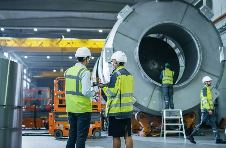Aufträge in der deutschen Industrie sinken erneut