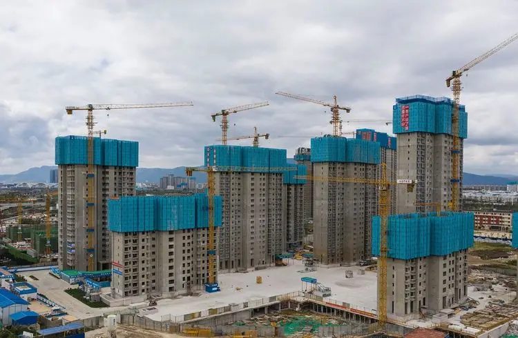 Chinas Immobiliensektor zittert