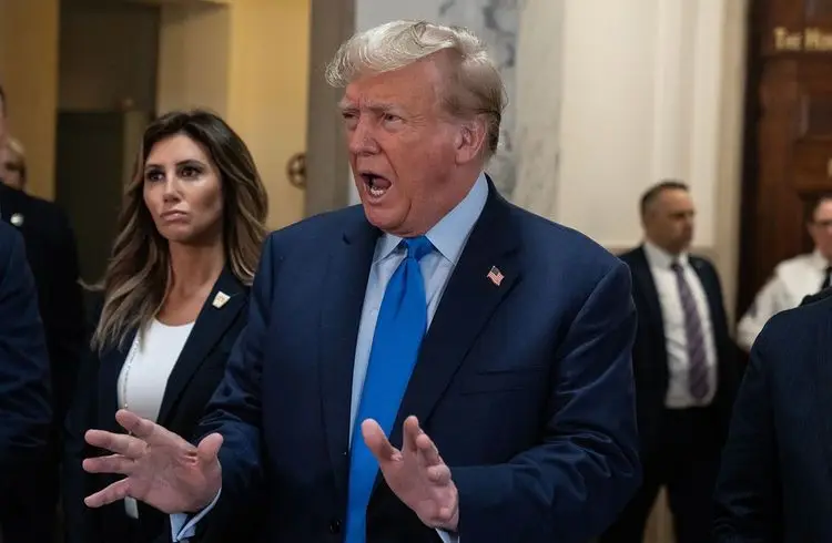 Donald Trump verweigert Aussage im Betrugsprozess